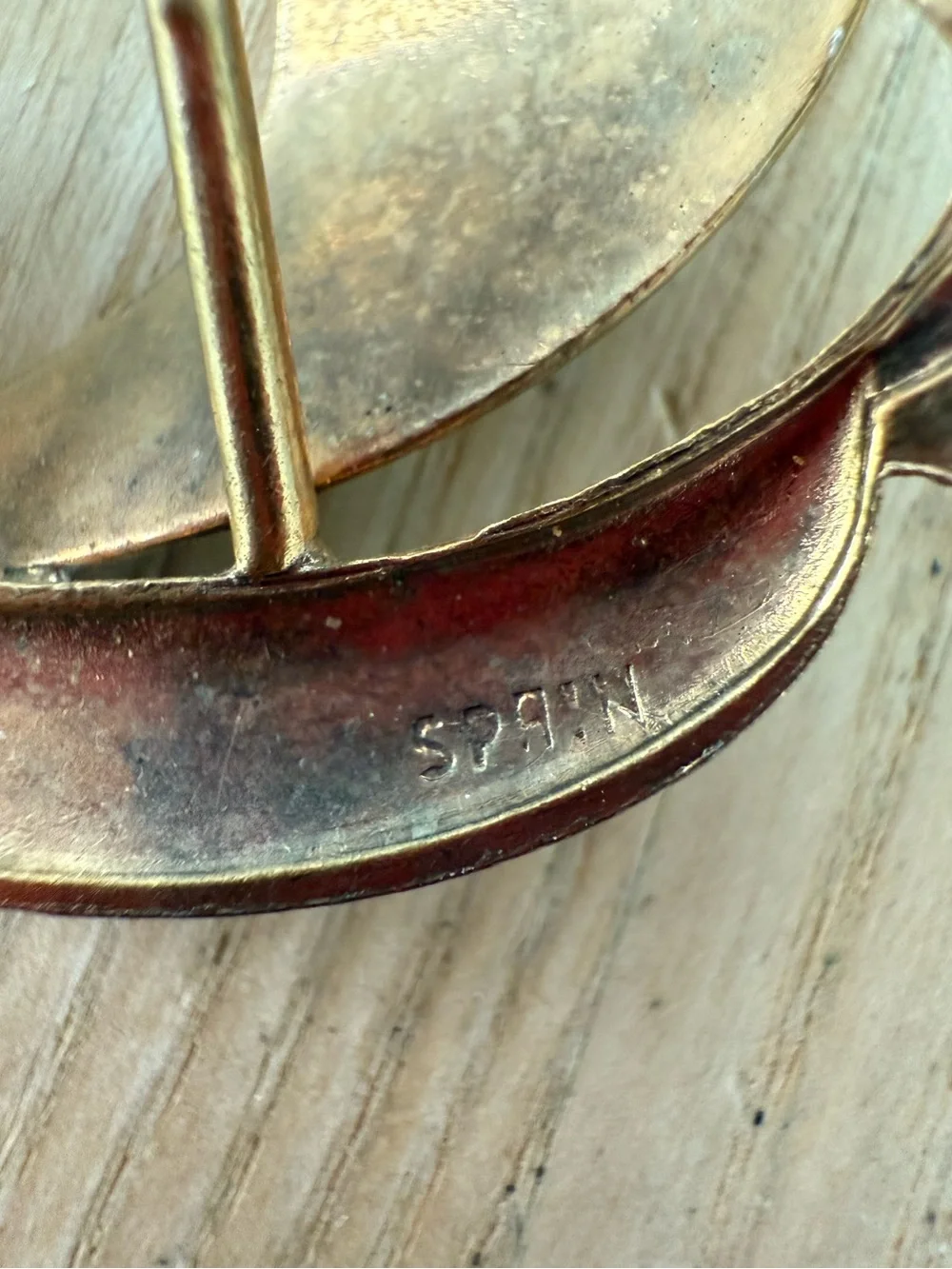 Vintage spanish damascene